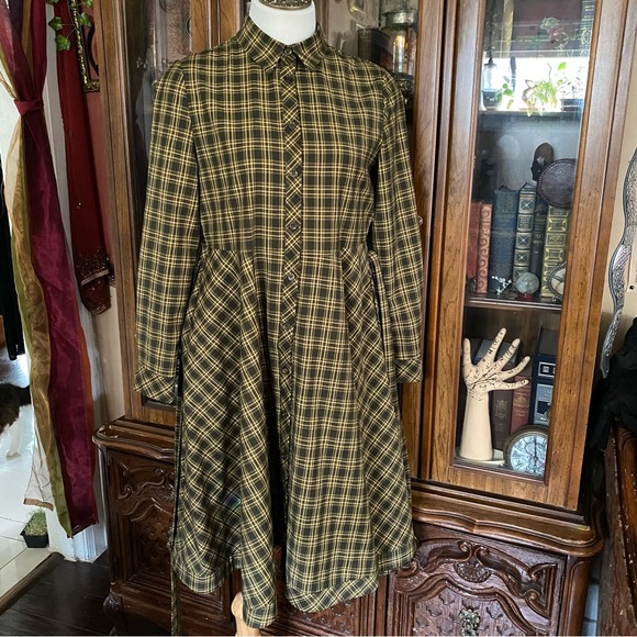 Cèline Safari dress with pockets. Size S (US 2-4) - Picture 7 of 15